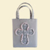 Large Gray Bible Bag