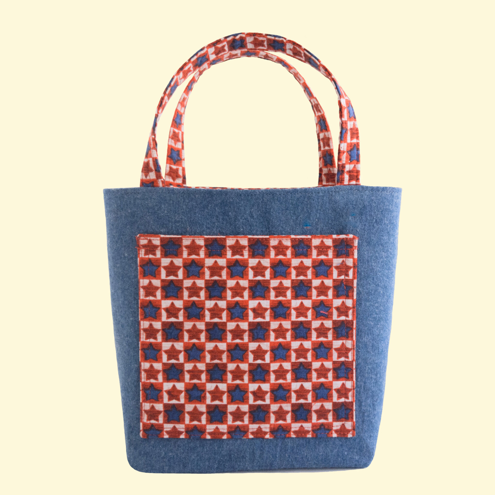 Patriotic Denim Small Tote Patriotic Denim Small Tote