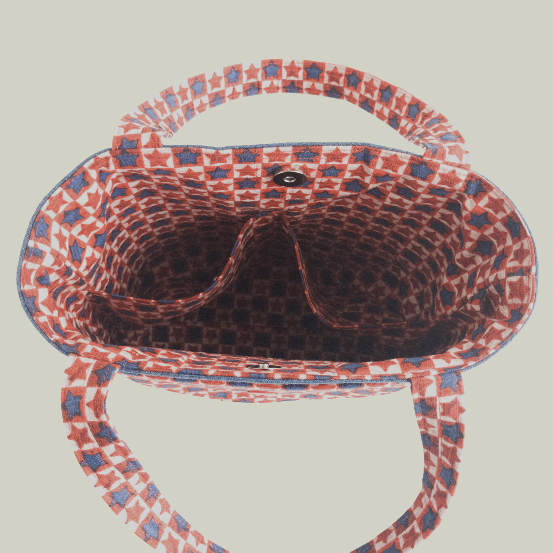 Inside of USA Tote Bag