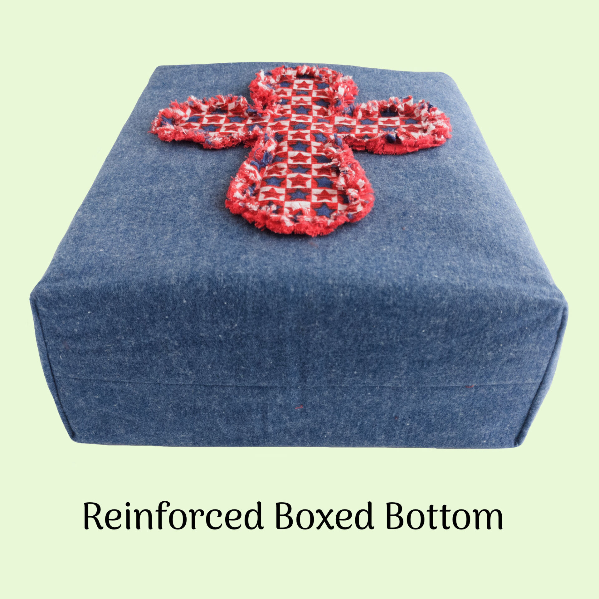 Bottom of Cross Bible Bag