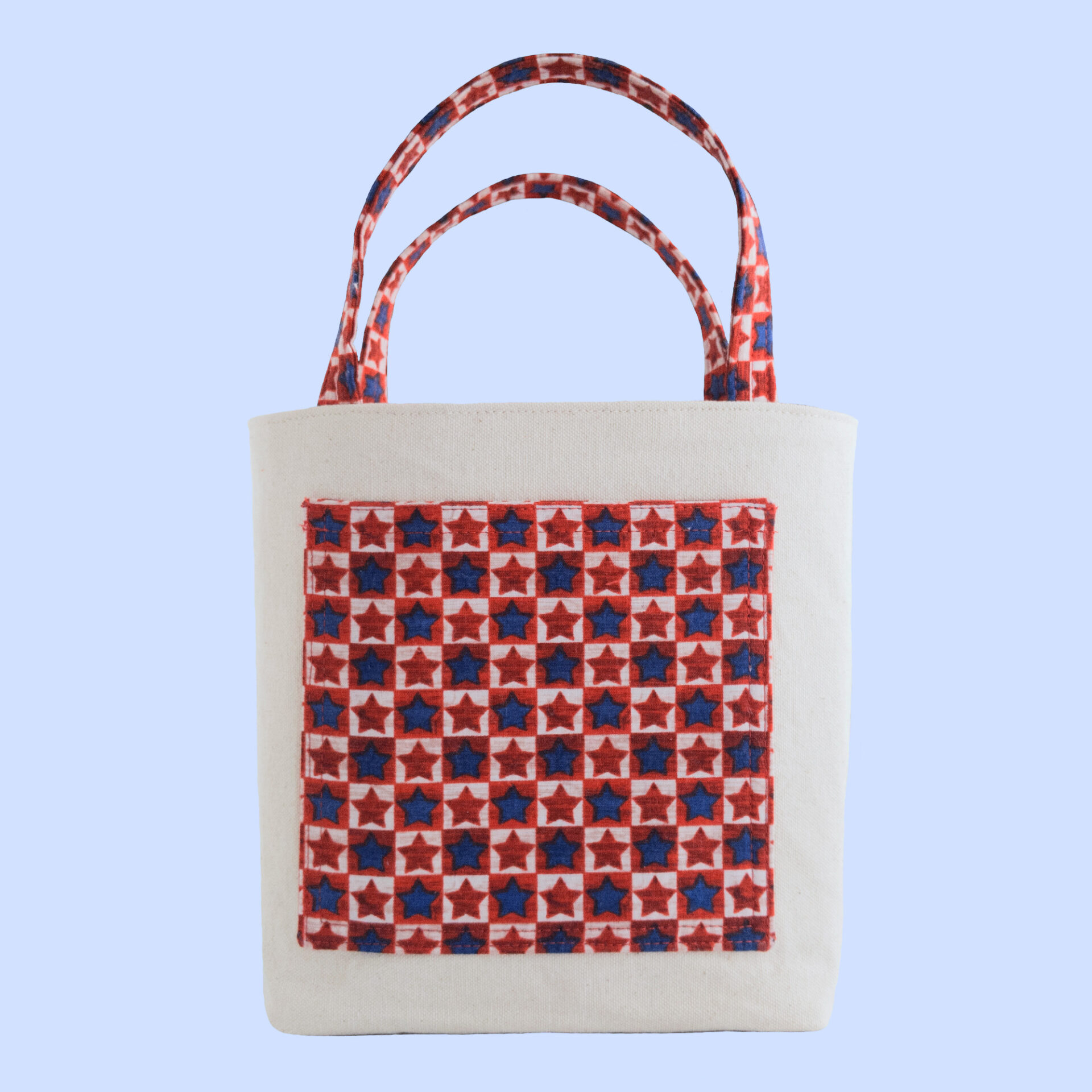 Patriotic Canvas Tote