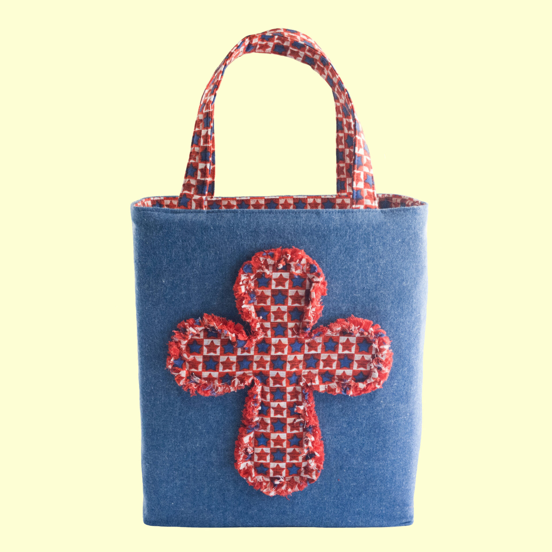 Patriotic Cross Tote