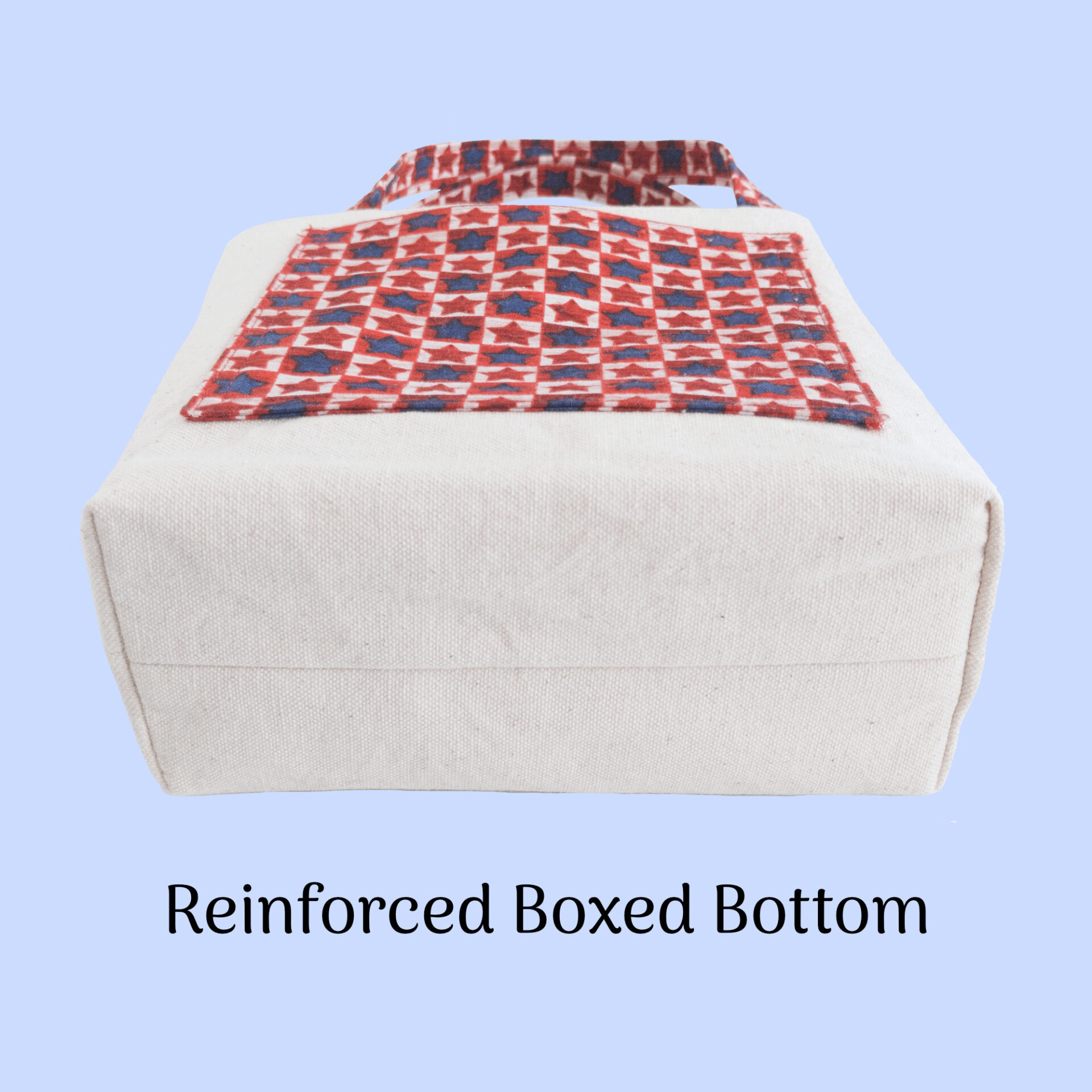 Mini Patriotic Tote | Small Canvas USA Handbag