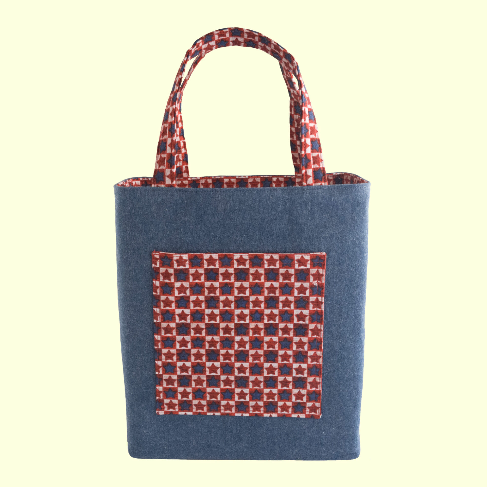 Back of Patriotic Handbag