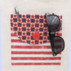 USA Tote Bag Patriotic Large Tote | Canvas USA Proud Handbag