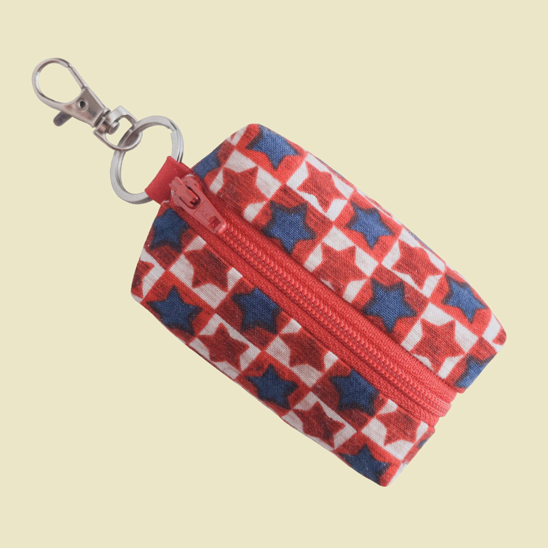Patriotic Keychain Coin Purse
