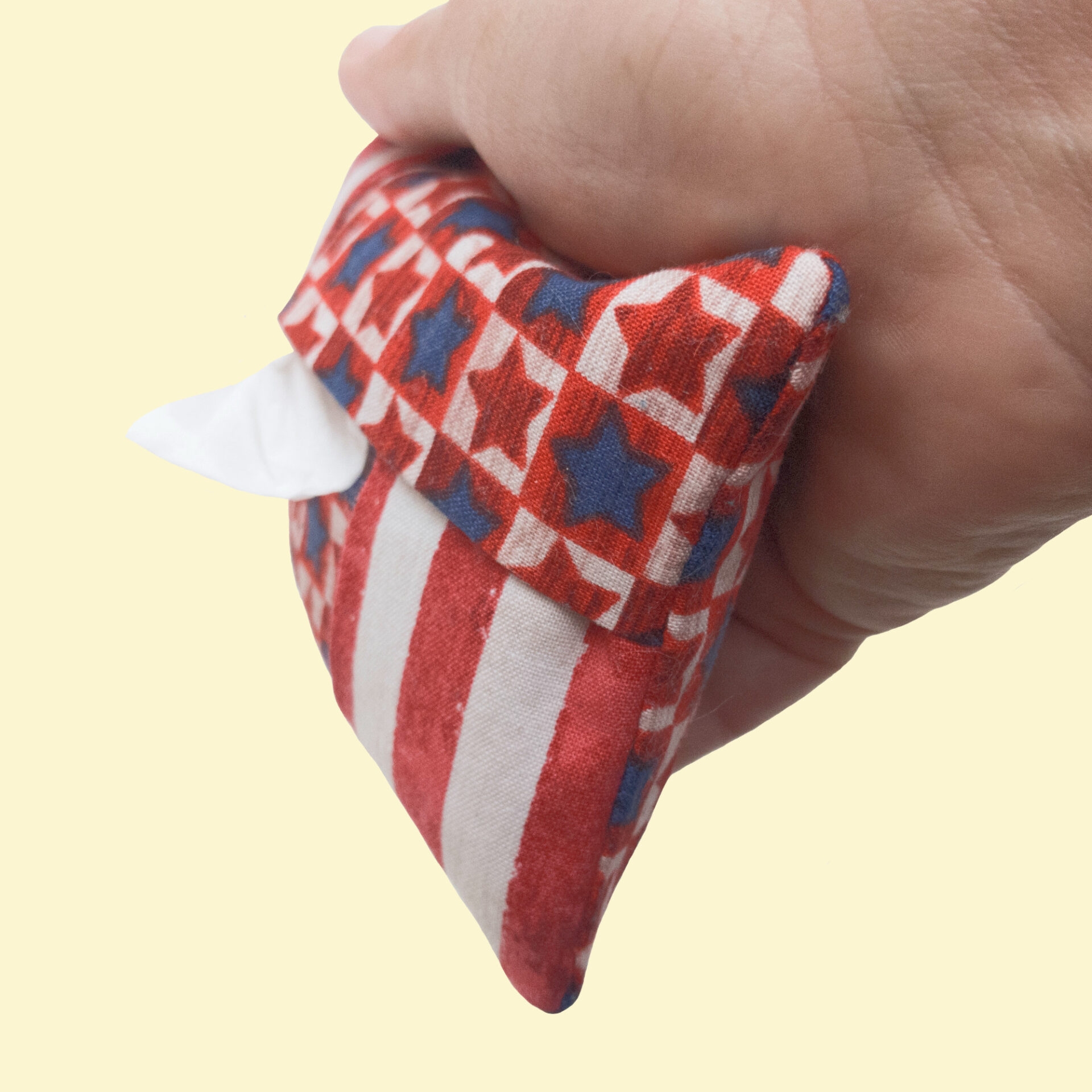 Patriotic Pocket Tissue Holder | USA Travel Tissue Case