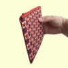 Patriotic Zip Pouch Side View of Mini Pouch