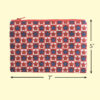 Patriotic Zipper Pouch Measurements Patriotic Zipper Pouch | Small Travel Bag Organizer