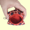 Patriotic Keychain Coin Purse | USA Proud Mini Boxy Bag