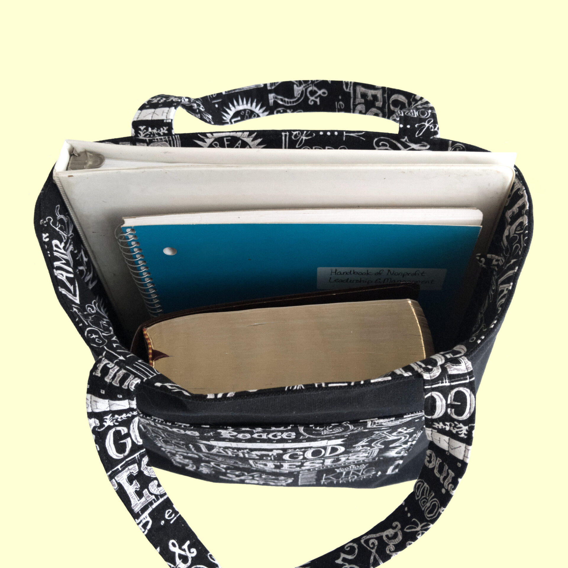 Bible Bag with Books