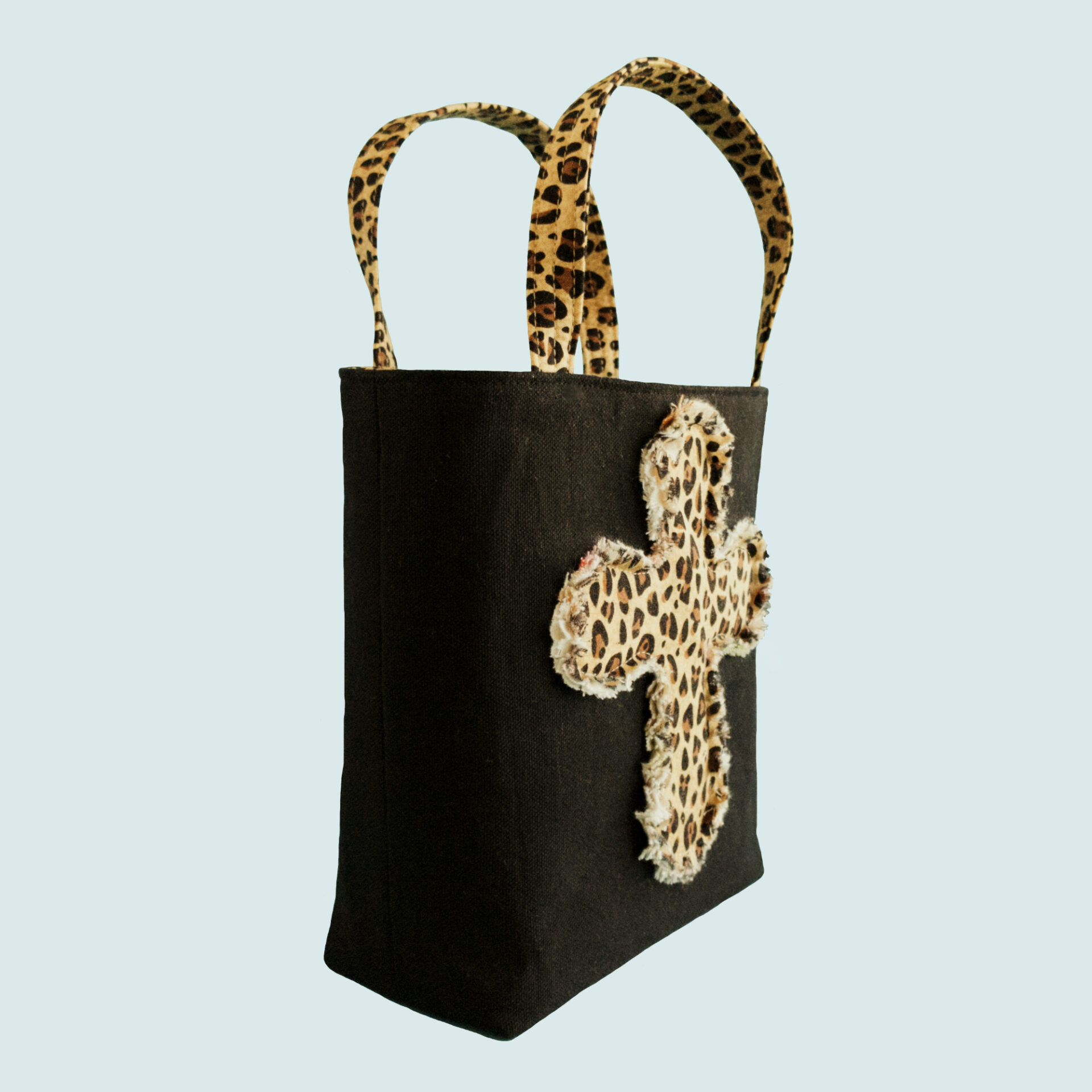 Angled View of Mini Tote