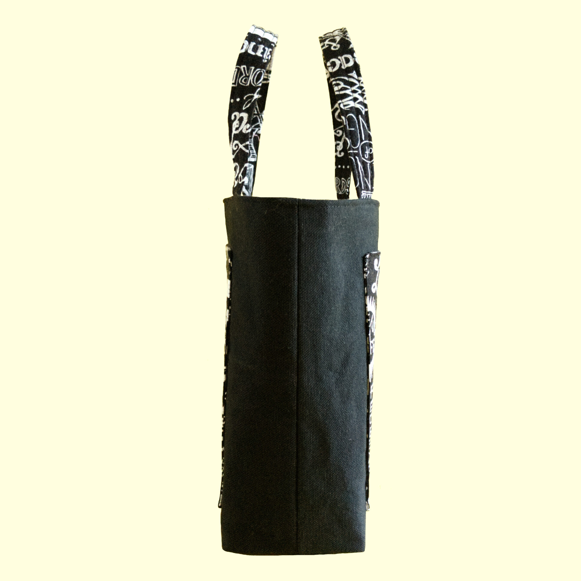 Christian Mini Tote Side View of Mini Tote