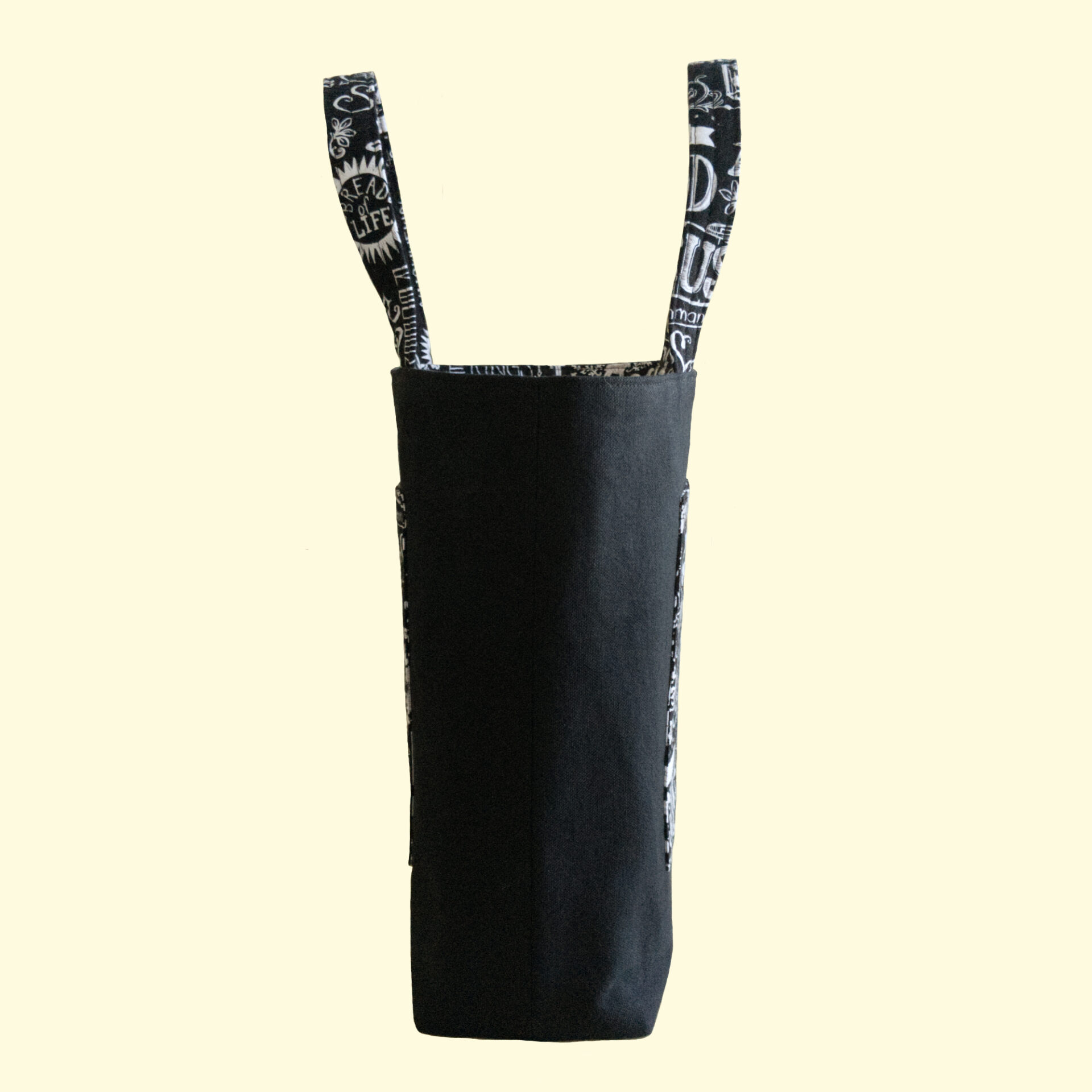 Side View of Jesus Bible Bag