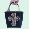 Leopard Small Bible Bag | Mini Christian Tote Bag