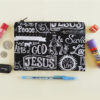 Christian Tech Pouch Christian Zipper Pouch | Small Travel Bag